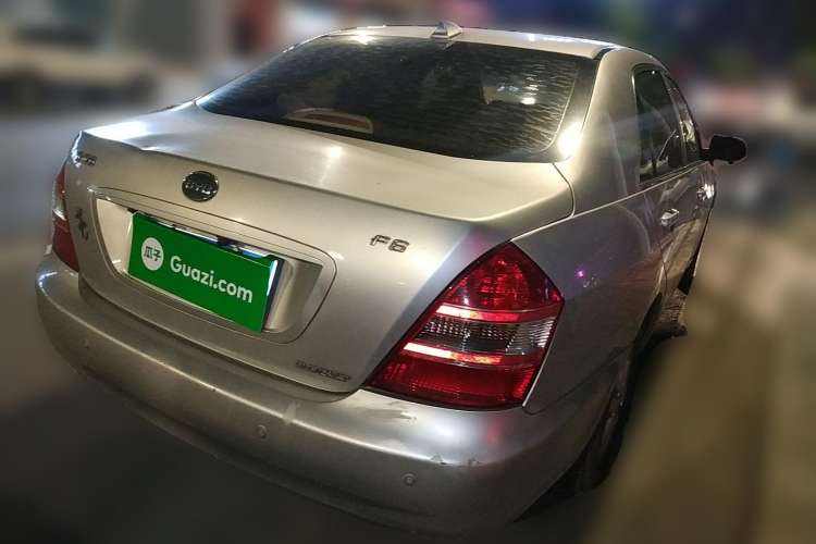 Used BYD F6 2011 Golden Edition 2.0L CVT Deluxe Model Rear Right 45 Deg
