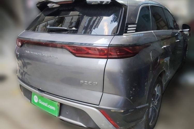 Used BYD Frigate 07 2023 DM-i 100KM Flagship Model Rear Right 45 Deg