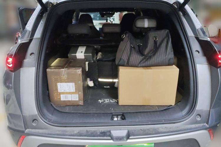 Used BYD Frigate 07 2023 DM-i 100KM Flagship Model Trunk