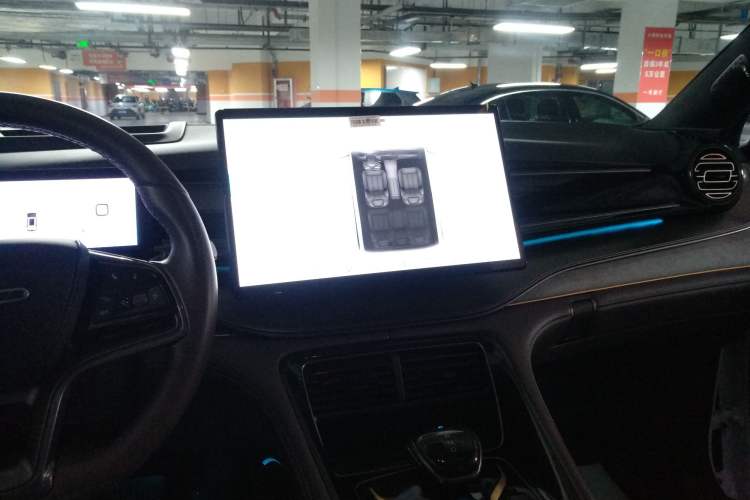 Used BYD Frigate 07 2023 DM-i 100KM Flagship Model Audio And AC Panel