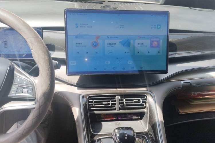Used BYD Frigate 07 2023 DM-i 100KM Prestige Model Audio And AC Panel