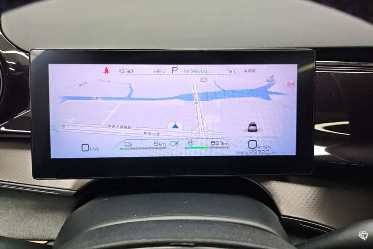 Used BYD Frigate 07 2023 DM-i 100KM Prestige Model Instrument Cluster