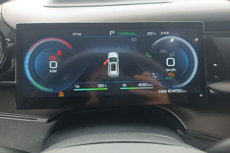 Used BYD Frigate 07 2023 DM-i 205KM Flagship Model Instrument Cluster