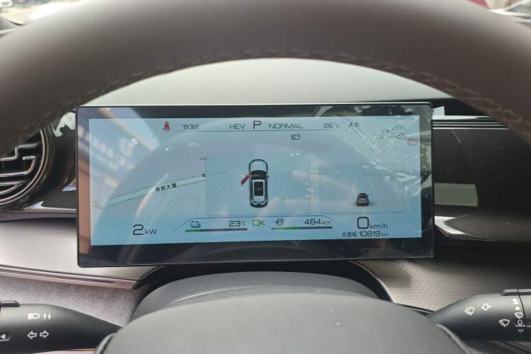 Used BYD Frigate 07 2023 DM-i 205KM Flagship Model Instrument Cluster
