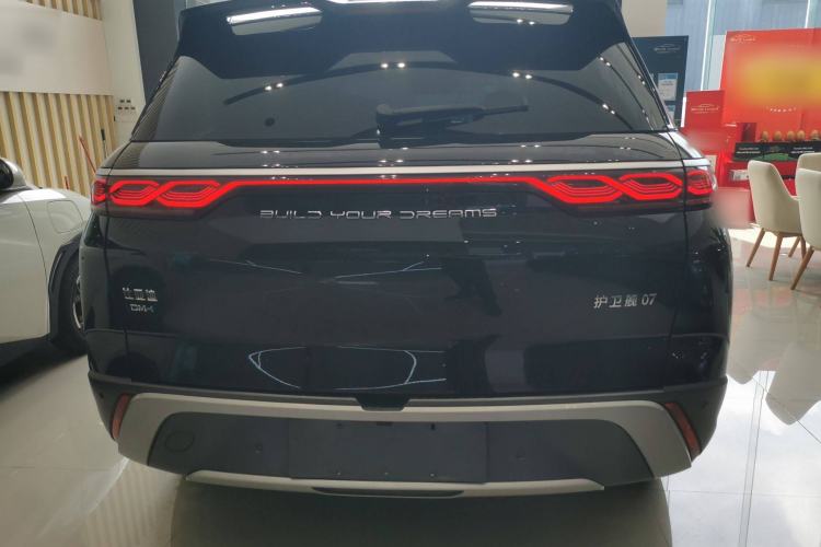 Used BYD Frigate 07 2023 DM-i 205KM Flagship Model Rear