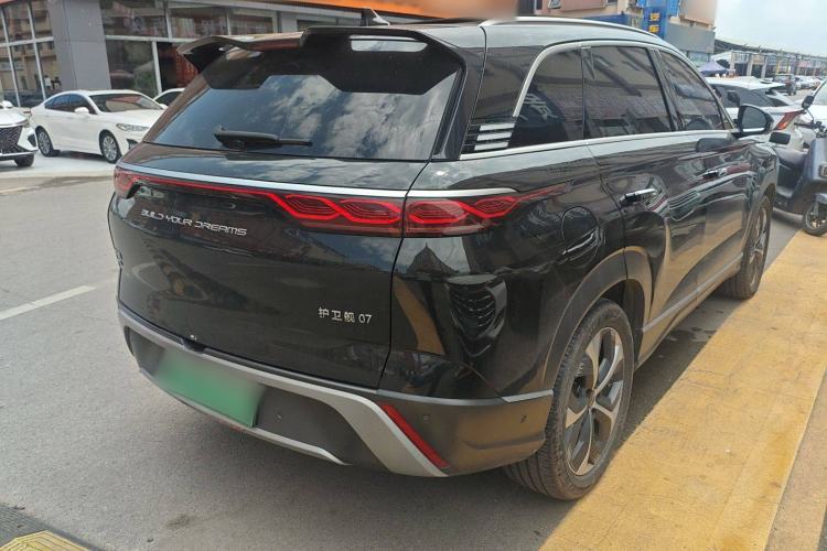 Used BYD Frigate 07 2023 DM-i 205KM Flagship Model Rear Right 45 Deg
