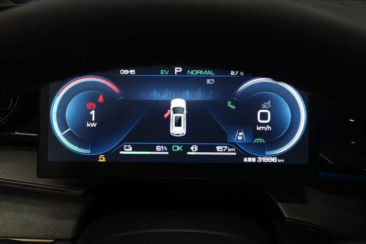 Used BYD Frigate 07 2023 DM-p 175 km Four-Wheel Drive Flagship Model Instrument Cluster