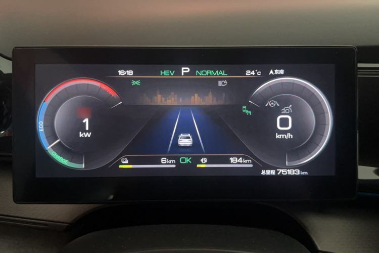 Used BYD Frigate 07 2023 DM-i 100KM Prestige Model Instrument Cluster