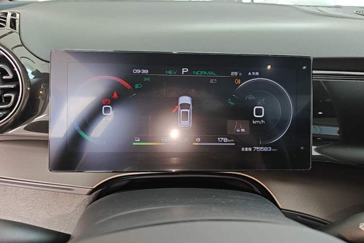 Used BYD Frigate 07 2023 DM-i 100KM Prestige Model Instrument Cluster