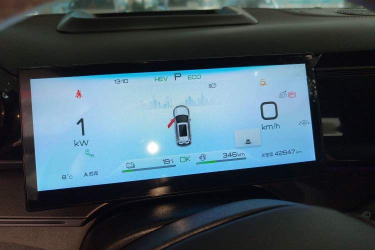 Used BYD Frigate 07 2023 DM-p 175 km Four-Wheel Drive Flagship Model Instrument Cluster