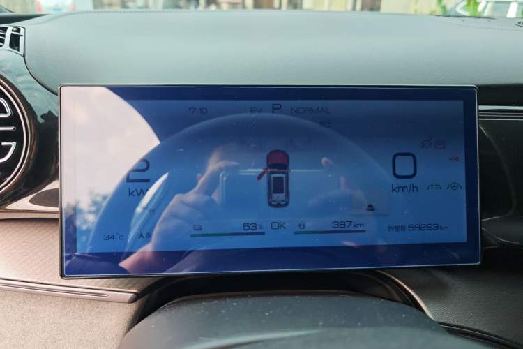 Used BYD Frigate 07 2023 DM-i 205KM Prestige Model Instrument Cluster