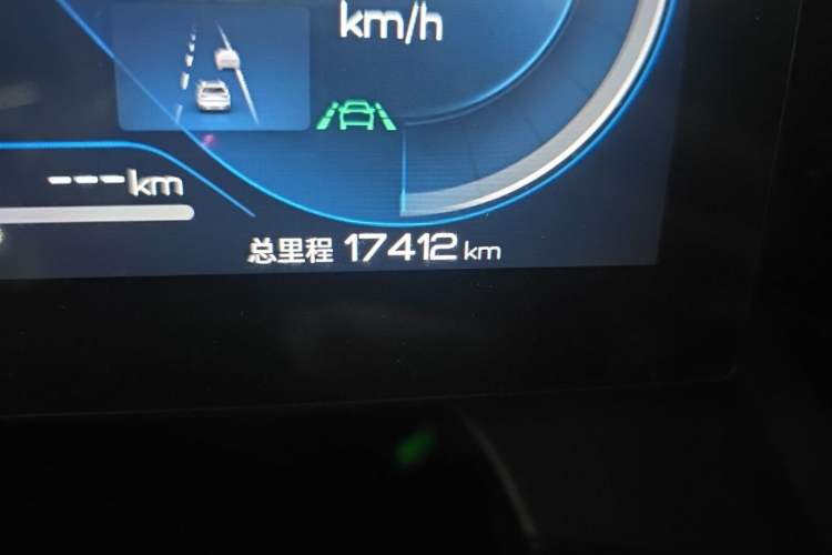 Used BYD Frigate 07 2023 DM-i 100KM Flagship Model Odometer Close Up