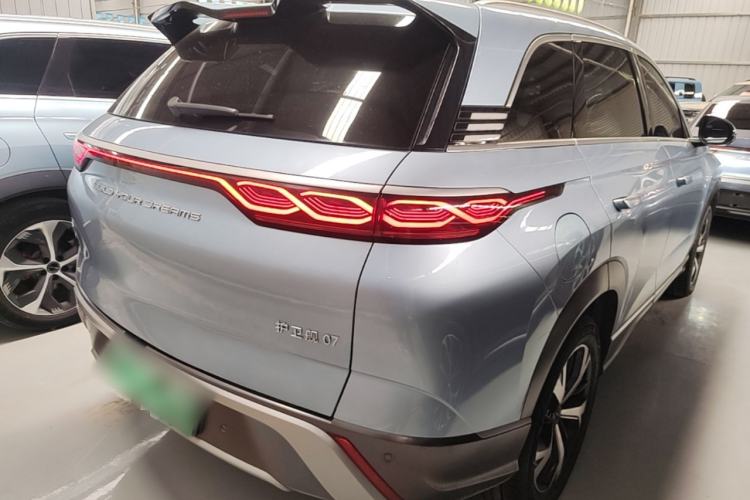 Used BYD Frigate 07 2023 DM-i 100KM Luxury Model Rear Right 45 Deg