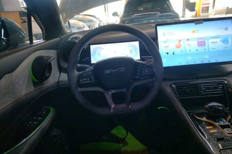 Used BYD Frigate 07 2023 DM-i 205KM Prestige Model Steering Wheel