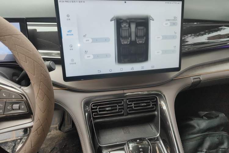 Used BYD Frigate 07 2023 DM-i 100KM Prestige Model Audio And AC Panel