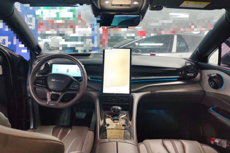 Used BYD Frigate 07 2023 DM-i 205KM Flagship Model Center Console