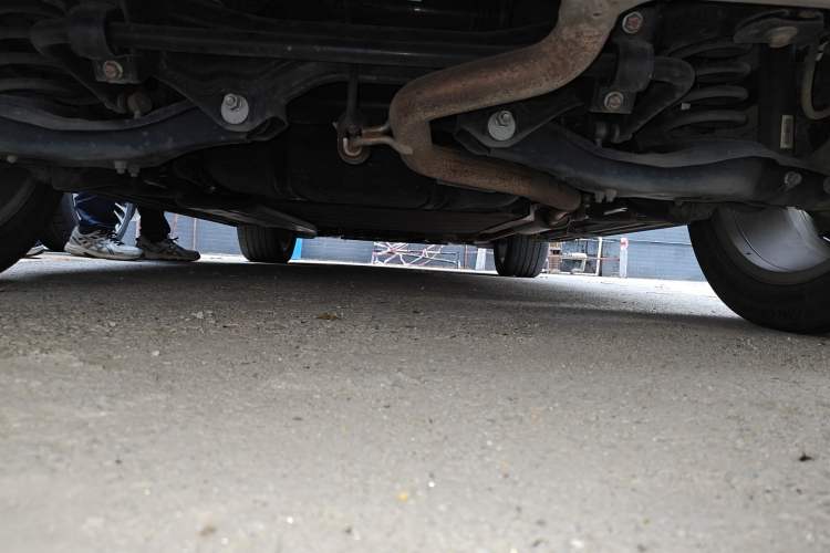 Used BYD Frigate 07 2023 DM-i 100KM Prestige Model Chassis Rear