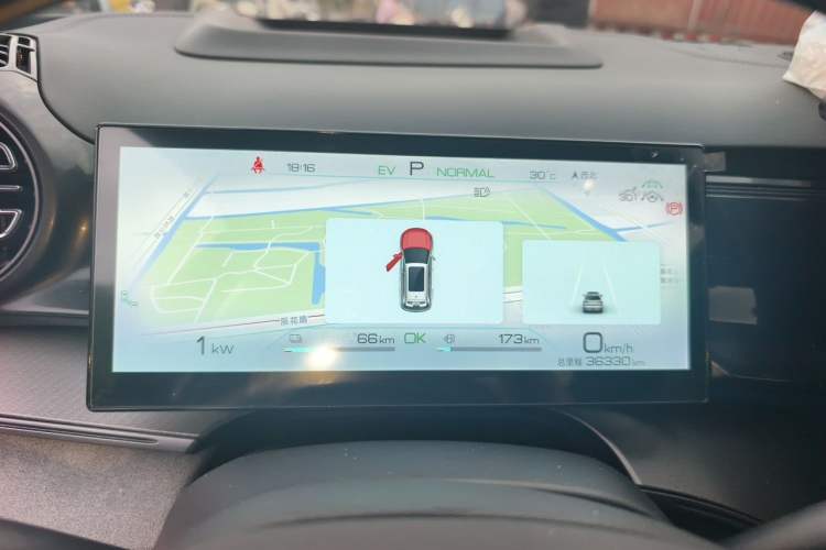 Used BYD Frigate 07 2023 DM-i 205KM Flagship Model Instrument Cluster