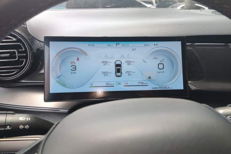 Used BYD Frigate 07 2023 DM-i 205KM Prestige Model Instrument Cluster