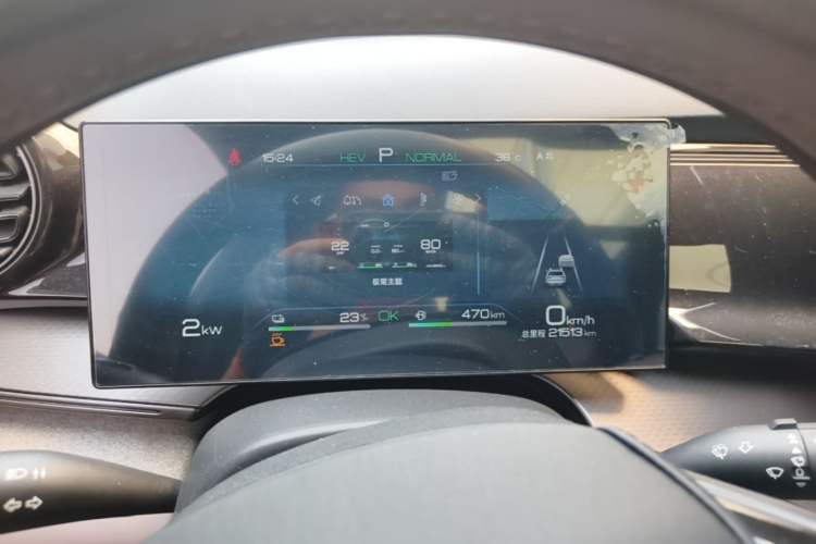 Used BYD Frigate 07 2023 DM-i 205KM Flagship Model Instrument Cluster