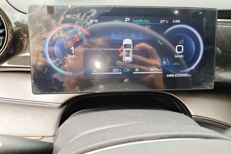 Used BYD Frigate 07 2023 DM-i 100KM Prestige Model Instrument Cluster