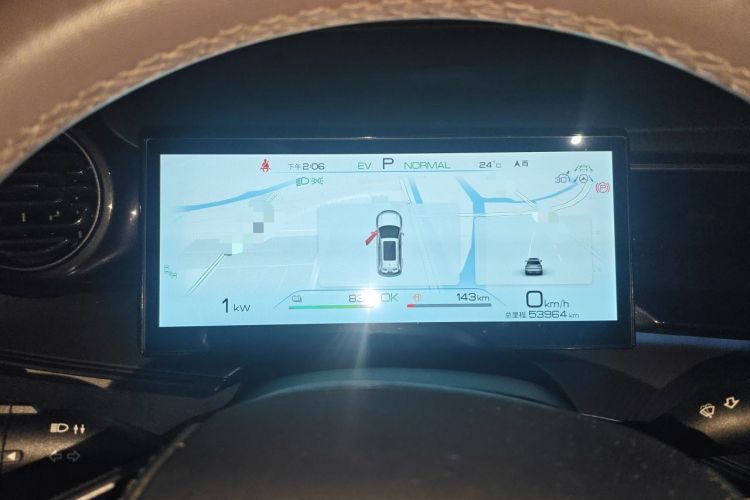 Used BYD Frigate 07 2023 DM-i 205KM Prestige Model Instrument Cluster
