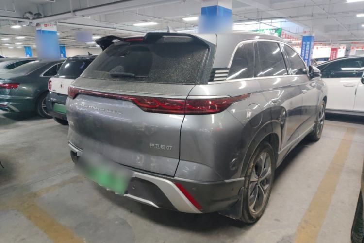Used BYD Frigate 07 2023 DM-i 205KM Flagship Model Rear Right 45 Deg