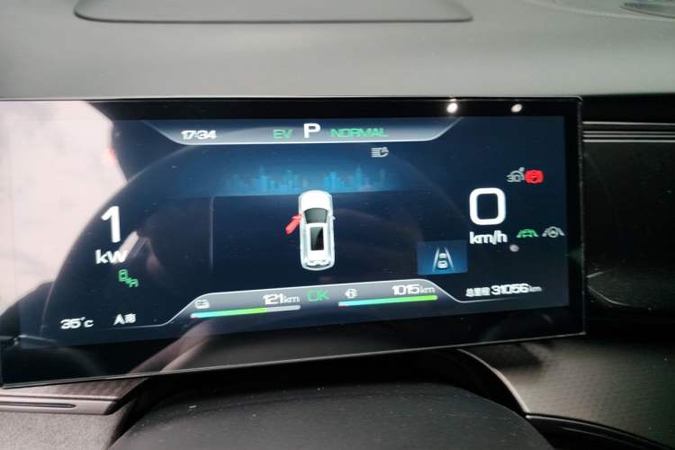 Used BYD Frigate 07 2023 DM-i 205KM Flagship Model Instrument Cluster