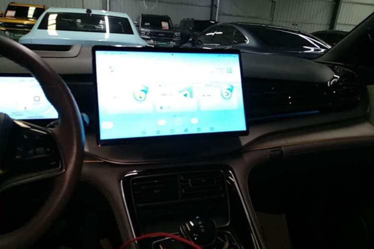 Used BYD Frigate 07 2023 DM-p 175 km Four-Wheel Drive Flagship Model Audio And AC Panel