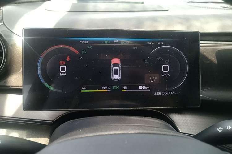 Used BYD Frigate 07 2023 DM-i 100KM Flagship Model Instrument Cluster
