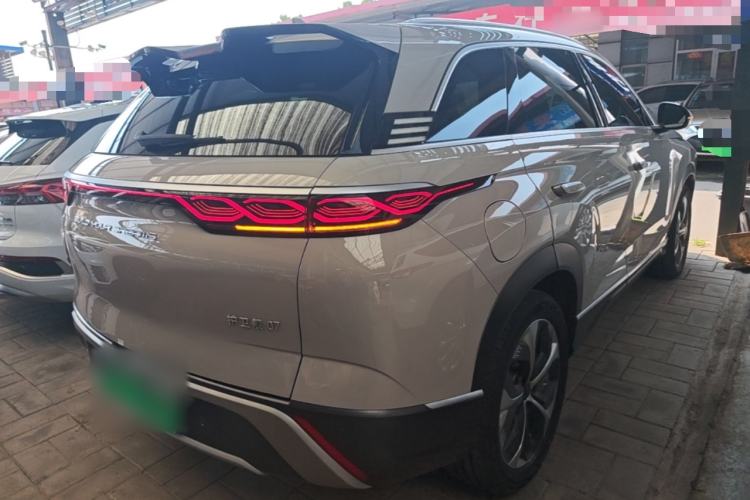 Used BYD Frigate 07 2023 DM-i 205KM Flagship Model Rear Right 45 Deg