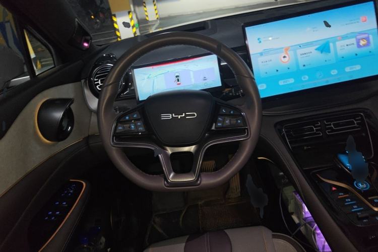 Used BYD Frigate 07 2023 DM-p 175 km Four-Wheel Drive Flagship Model Steering Wheel