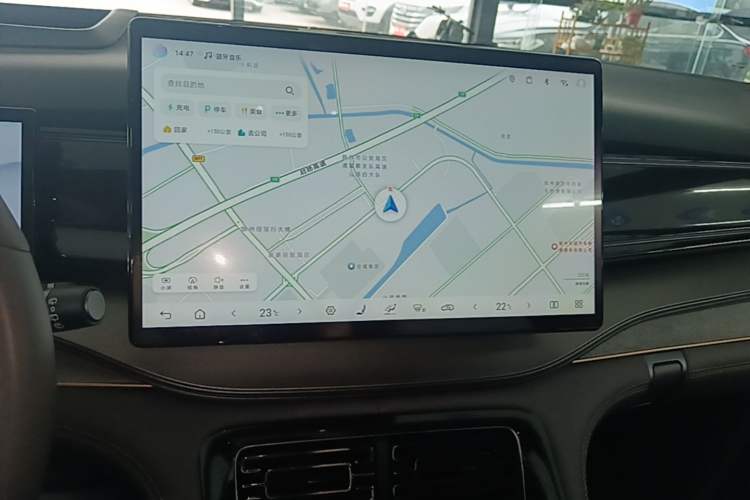 Used BYD Frigate 07 2024 HONOR Edition DM-i 205KM Flagship Model Audio And AC Panel