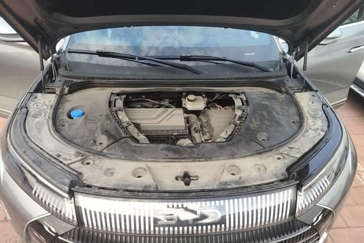 Used BYD Frigate 07 2024 HONOR Edition DM-i 205KM Flagship Model Engine Bay