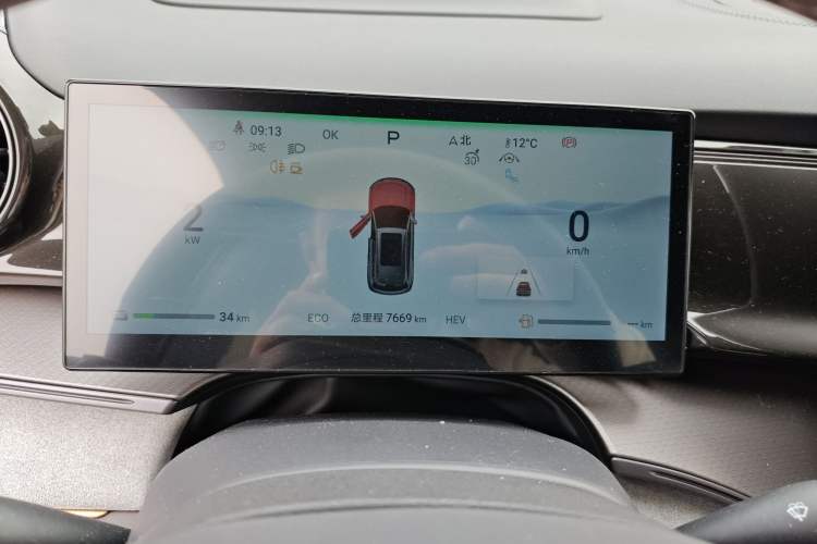 Used BYD Frigate 07 2024 HONOR Edition DM-i 205KM Flagship Model Instrument Cluster
