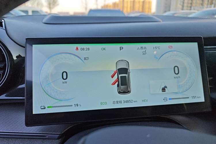 Used BYD Frigate 07 2024 HONOR Edition DM-i 205KM Flagship Model Instrument Cluster