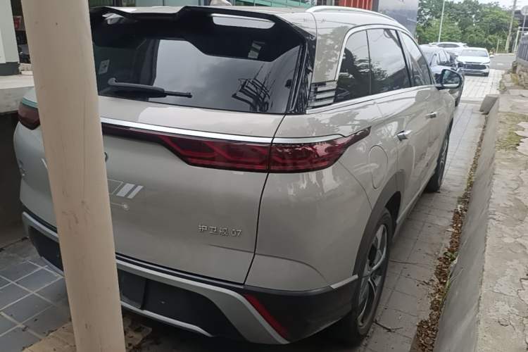 Used BYD Frigate 07 2024 HONOR Edition DM-i 205KM Flagship Model Rear Right 45 Deg