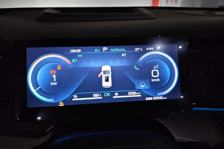 Used BYD Frigate 07 2024 HONOR Edition DM-i 100KM Luxury Model Instrument Cluster