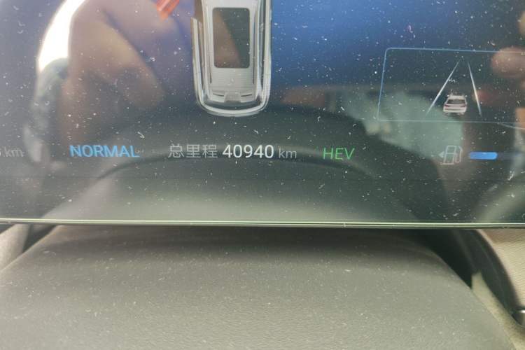 Used BYD Frigate 07 2024 HONOR Edition DM-i 205KM Flagship Model Odometer Close Up