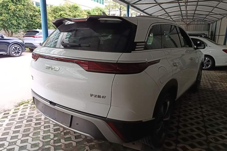 Used BYD Frigate 07 2024 HONOR Edition DM-i 205KM Flagship Model Rear Right 45 Deg