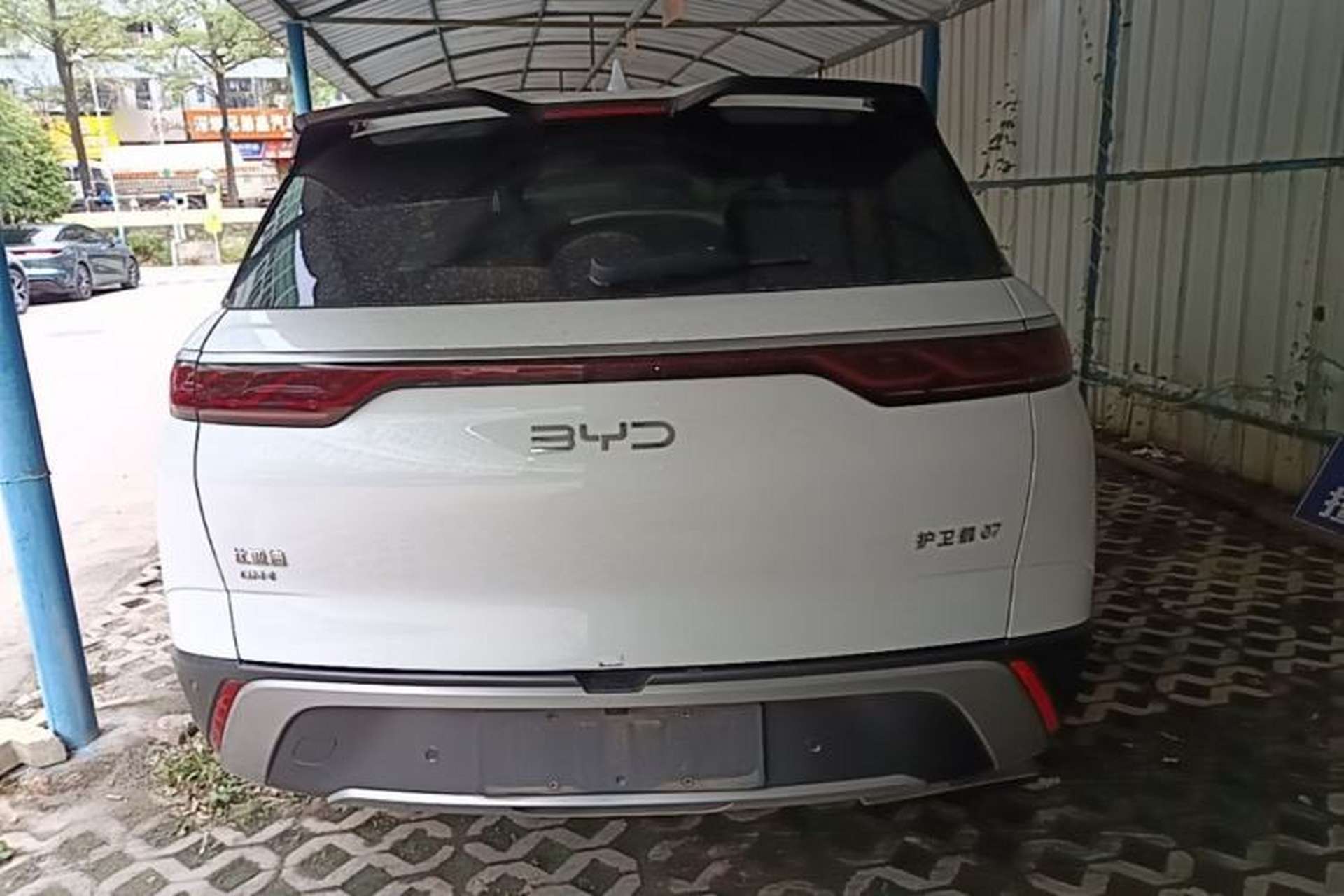 Used BYD Frigate 07 2024 HONOR Edition DM-i 205KM Flagship Model Rear