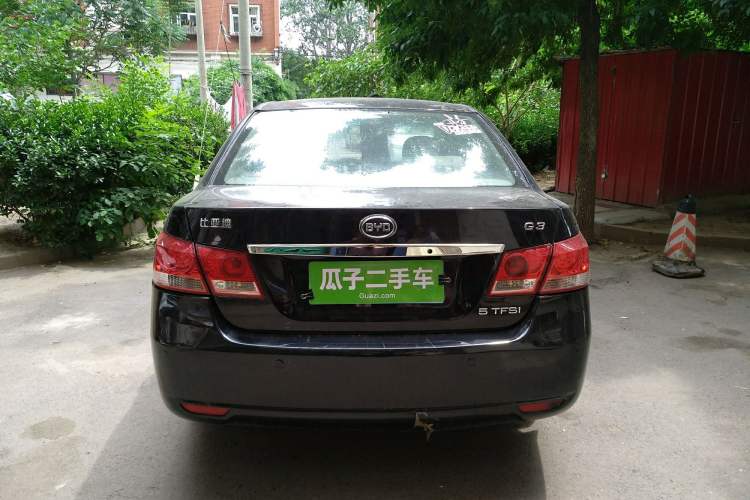 Used BYD G3 2010 1.5L Manual Zunya GS-i Rear