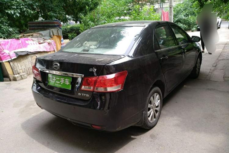 Used BYD G3 2010 1.5L Manual Zunya GS-i Rear Right 45 Deg