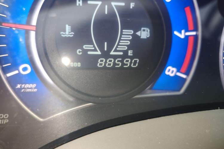 Used BYD G3 2011 Smart Tech Version 1.5L Manual Luxury Edition Odometer Close Up