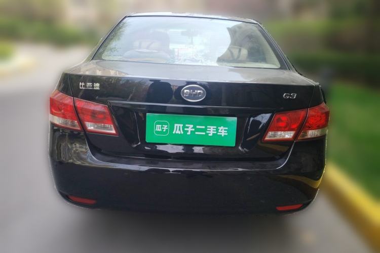 Used BYD G3 2011 Smart Tech Version 1.5L Manual Luxury Edition Rear