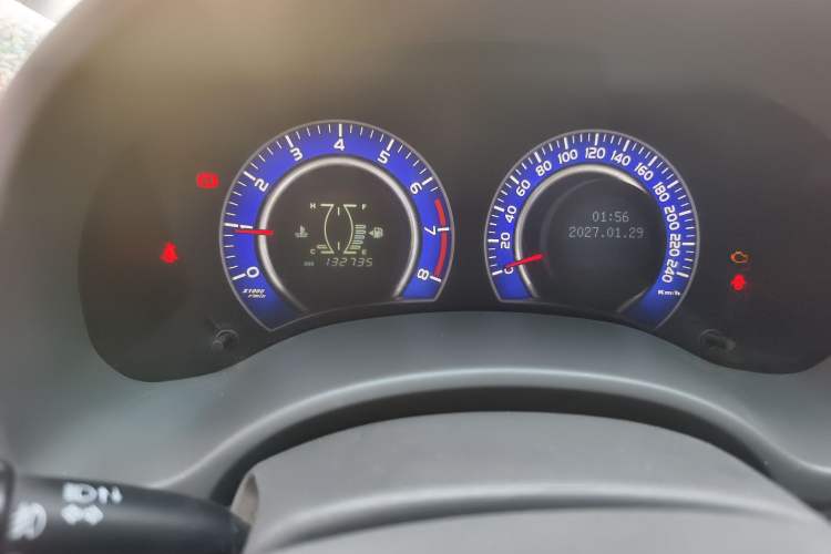 Used BYD G3 2011 Smart Tech Version 1.5L Manual Luxury Edition Odometer Close Up
