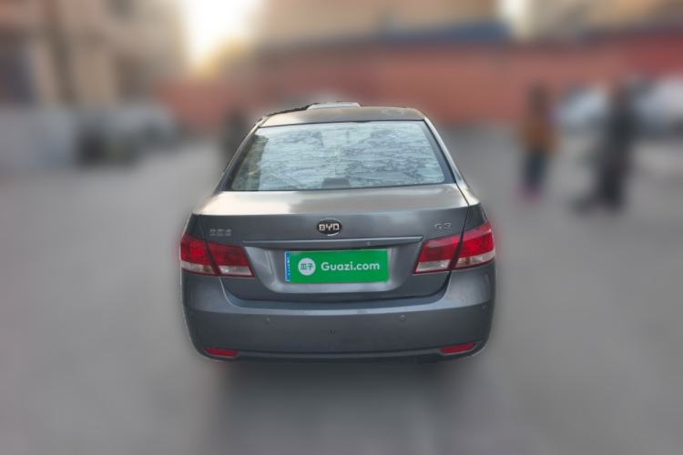 Used BYD G3 2011 Smart Tech Version 1.5L Manual Luxury Edition Rear