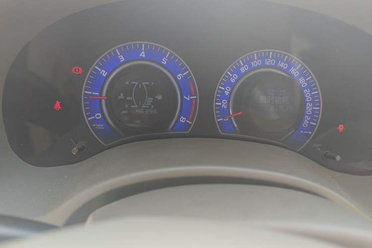 Used BYD G3 2011 Smart Tech Version 1.5L Manual Luxury Edition Odometer Close Up