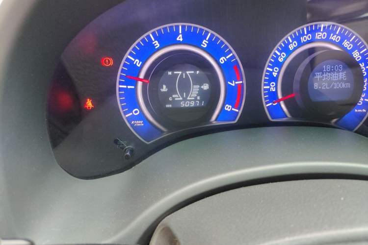 Used BYD G3 2012 1.5L Manual Luxury Edition Odometer Close Up
