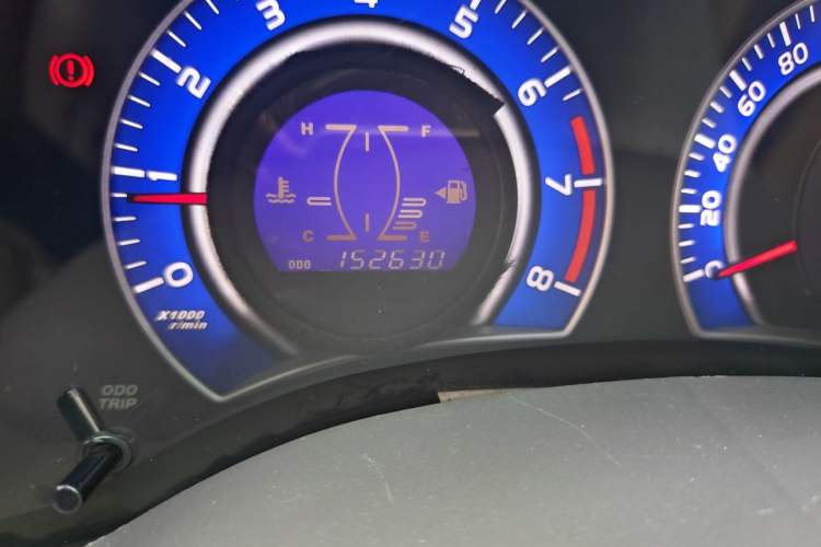 Used BYD G3 2012 1.5L Manual Luxury Edition Odometer Close Up